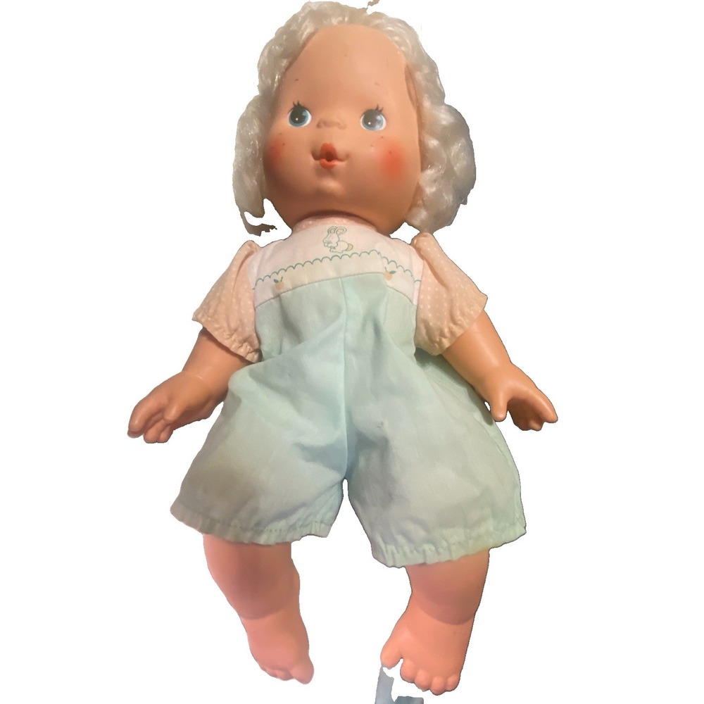 Vintage 1982 Kenner Strawberry Shortcake Friends Apricot Blow Kiss Baby Doll - Picture 3 of 8